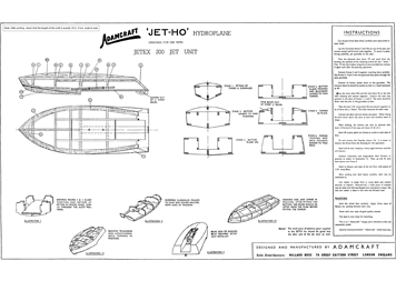 'JET HO" HYDROPLANE