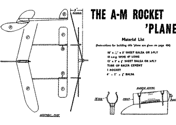 SINGER CRAIG'S A-M ROCKET PLANE