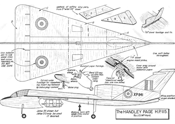 HADLEY PAGE H.P.115